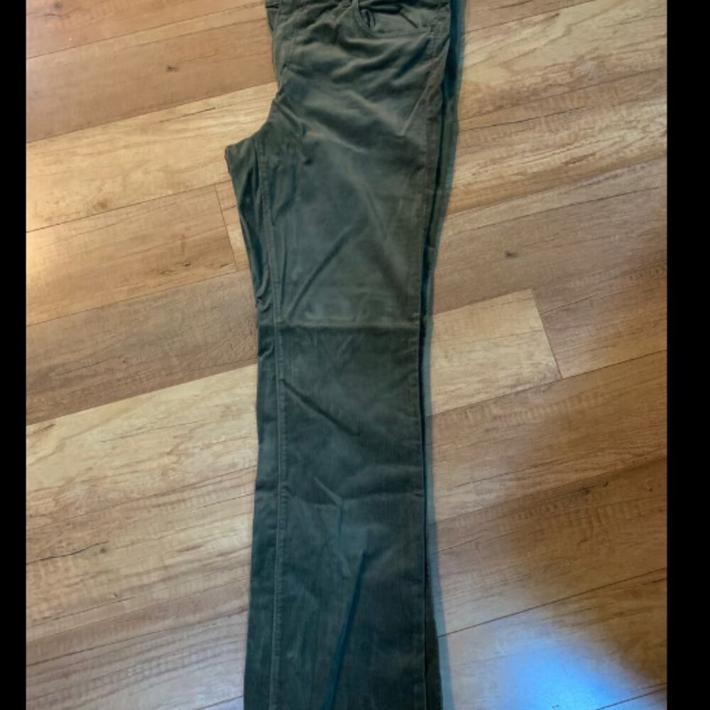 Loft Blue Corduroy curvy, skinny pant, size 12.